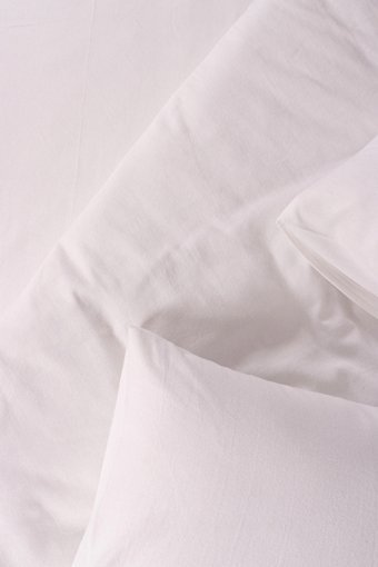 Ndc Home Pamuk Dört Mevsim 200 x 220 cm Düz Çift Kişilik Nevresim Takımı Beyaz