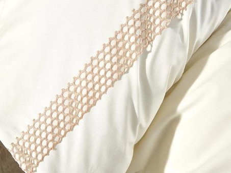 Çeyiz Diyarı Pamuk Dört Mevsim 200 x 220 cm Düz Çift Kişilik Nevresim Takımı Bej Krem
