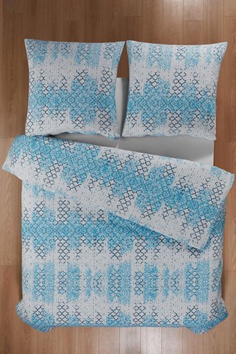 Mislina Home Dört Mevsim 200 x 220 cm Mykonos Çift Kişilik Nevresim Takımı Mavi