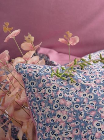 Cotton Box Ranforce Dört Mevsim 200 x 220 cm Leopar Çift Kişilik Nevresim Takımı Gül Kurusu