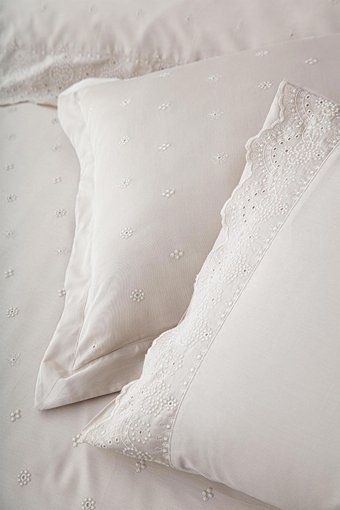 Ecocotton Pamuk Saten Dört Mevsim 200 x 220 cm Etnik Çift Kişilik Nevresim Takımı Bej