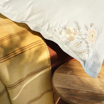 Karaca Home Pamuk Dört Mevsim 200 x 220 cm Battaniyeli Çiçekli Çift Kişilik Nevresim Takımı Kahverengi