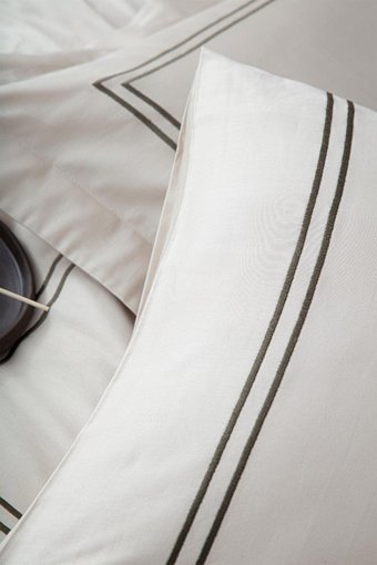 Ecocotton Pamuk Saten Dört Mevsim 200 x 220 cm Modern Çift Kişilik Nevresim Takımı Yeşil