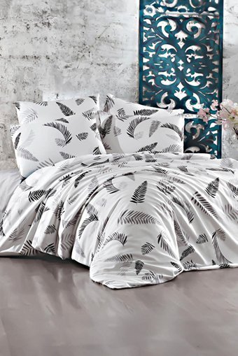 Depomaxx Pamuk Polyester Dört Mevsim 200 x 220 cm Tüy Çift Kişilik Nevresim Takımı Çok Renkli