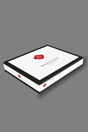 Cotton Box Ranforce Dört Mevsim 200 x 220 cm Ekoseli Çift Kişilik Nevresim Takımı Kırmızı