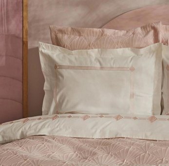 Karaca Home Pamuk Dört Mevsim 200 x 220 cm Düz Çift Kişilik Nevresim Takımı Somon