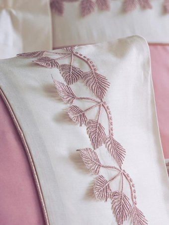 Cotton Box Saten Dört Mevsim 200 x 220 cm Modern Çift Kişilik Nevresim Takımı Pembe