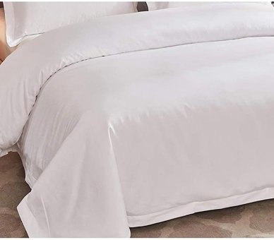 Nevresim Dünyası Pamuk Polyester Dört Mevsim 200 x 220 cm Modern Çift Kişilik Nevresim Takımı Beyaz
