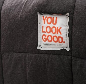 Karaca Home Pamuk Kışlık 200 x 220 cm Düz Çift Kişilik Nevresim Takımı Gri