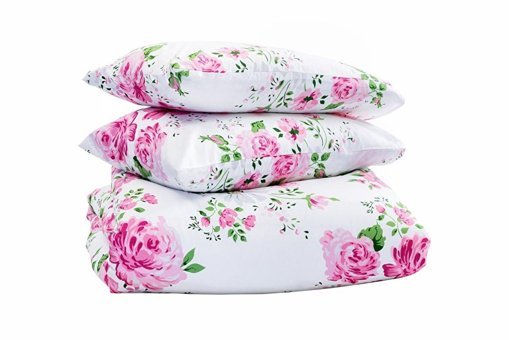 Makiteks Pamuk Dört Mevsim 200 x 220 cm Çiçekli Çift Kişilik Nevresim Takımı Çok Renkli