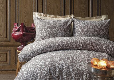 İssimo Home Pamuk Dört Mevsim 200 x 220 cm Desenli Çift Kişilik Nevresim Takımı Çok Renkli