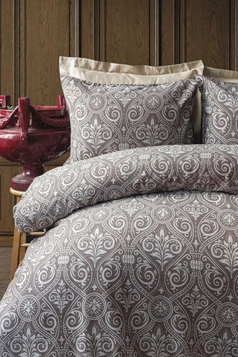 İssimo Home Pamuk Dört Mevsim 200 x 220 cm Desenli Çift Kişilik Nevresim Takımı Çok Renkli