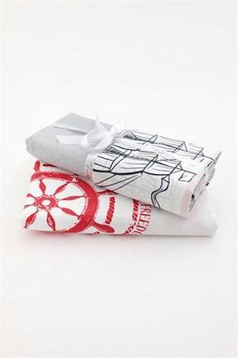 T.Concept Pamuk Polyester Dört Mevsim 200 x 220 cm Çizgili Çift Kişilik Nevresim Takımı Beyaz Siyah