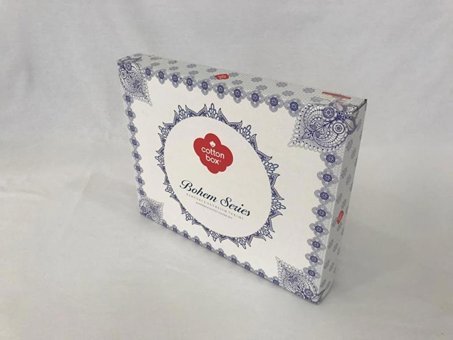 Nevresim Dünyası Pamuk Dört Mevsim 200 x 220 cm Battaniyeli Düz Çift Kişilik Nevresim Takımı Bej