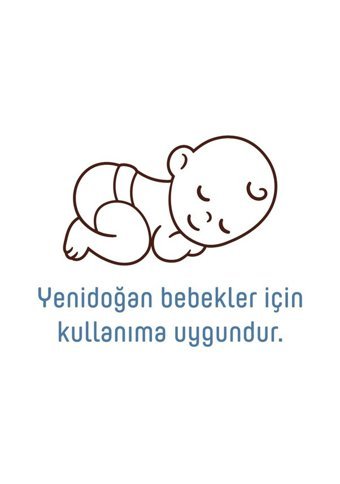 Pure Baby Organic Yenidoğan 70 Yaprak 24'lü Paket Islak Havlu