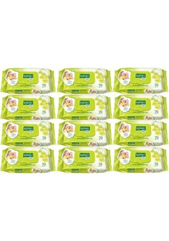 Komili Soft 70 Yaprak 12'li Paket Islak Mendil