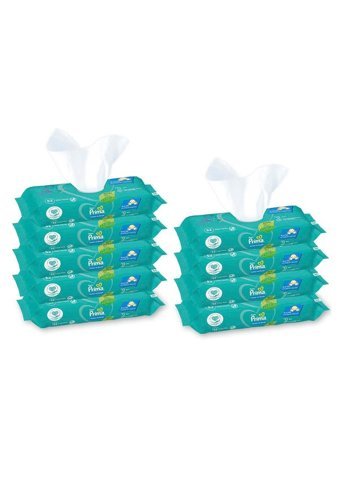 Prima Temiz ve Ferah 52 Yaprak 9'lu Paket Islak Mendil