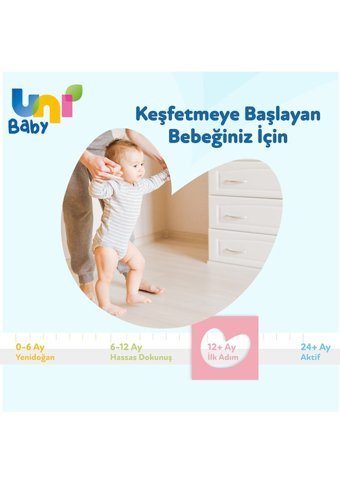 Uni Baby İlk Adım 52 Yaprak 24'lü Paket Islak Mendil