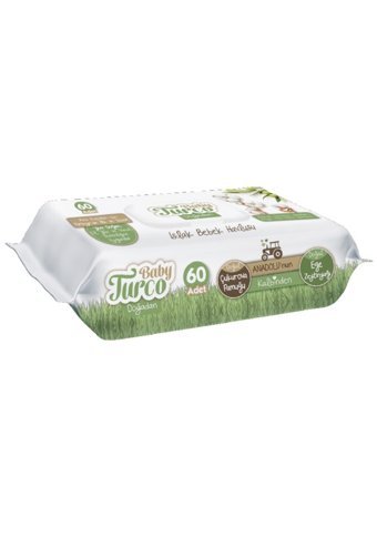 Baby Turco Doğadan 60 Yaprak 24'lü Paket Islak Mendil