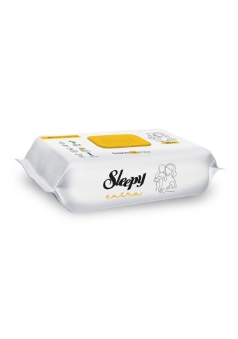 Sleepy Extra 70 Yaprak 3'lü Paket Islak Bebek Havlusu
