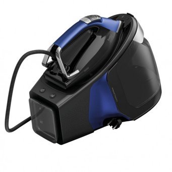 Beko ActiPress MasterPro BKU 8130 3000 W 8 bar SteamGlide Tabanlı Şok Buharlı Kazanlı Ütü Mavi Siyah