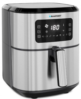 Blaupunkt Taste Master D4550 Airfryer 5.5 lt Tek Hazneli Led Ekranlı Yağsız Sıcak Hava Fritözü Inox