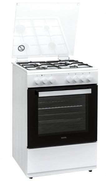 Vestel SF 8401 65 lt A Enerji Sınıfı LPG Ocaklı Solo Fırın Beyaz
