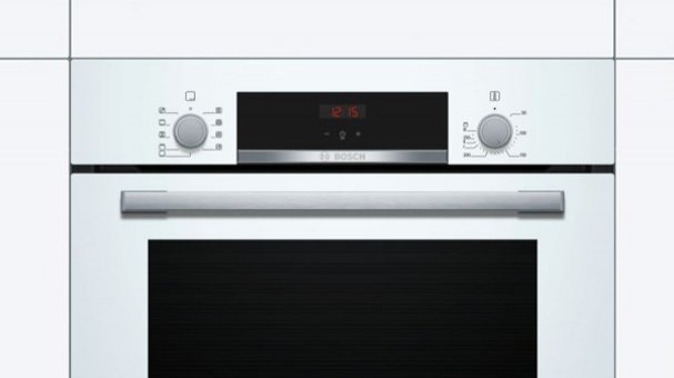 Bosch HBF534EW0T 66 lt A Enerji Sınıfı Dijital Ocaksız Ankastre Fırın Beyaz