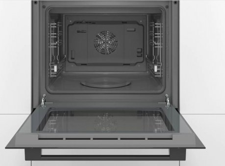 Bosch HIF534EB0T 66 lt A Enerji Sınıfı Dijital Ocaksız Ankastre Fırın Siyah