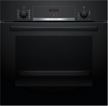 Bosch HBF514BB1T 66 lt A Enerji Sınıfı Dijital Ocaksız Ankastre Fırın Siyah