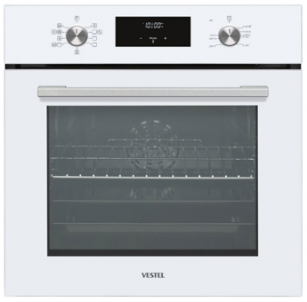 Vestel AF-7684 YB A Enerji Sınıfı Ocaksız Ankastre Fırın Beyaz