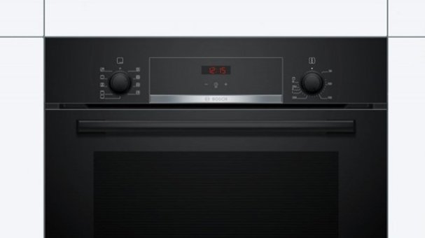 Bosch HBF534EB0T 66 lt A Enerji Sınıfı Dijital Ocaksız Ankastre Fırın Siyah