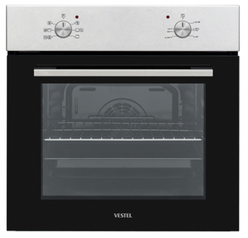Vestel AF-5661 YX 66 lt A Enerji Sınıfı Ocaksız Ankastre Fırın İnox