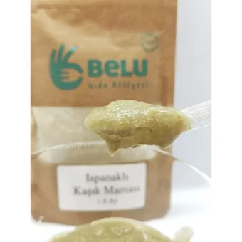 Belu Gıda Atölyesi Tahıllı Ispanaklı Kaşık Maması 100 gr