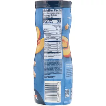 Gerber Puffs Tahıllı Organik Şeftali Bebek Atıştırmalığı 42 gr