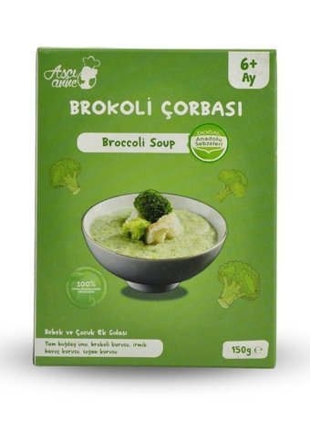 Aşçı Anne Tahıllı Brokoli Kaşık Maması 150 gr