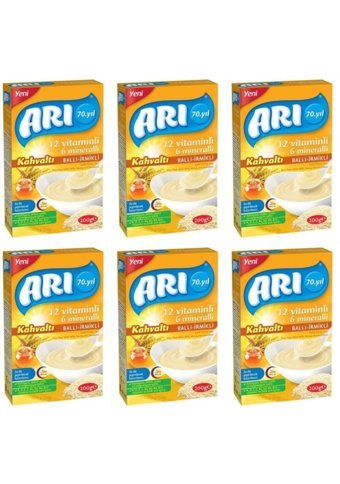 Arı Tahıllı İrmikli Probiyotikli Kaşık Maması 6x200 gr