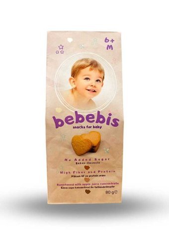 Aşçı Anne Tahıllı Glutensiz Organik Vanilyalı Bebek Bisküvisi 80 gr