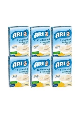 Arı Tahıllı Pirinç Unlu Probiyotikli Kaşık Maması 6x200 gr
