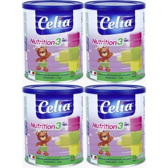Celia Nutrition Nutrition 3 Numara Devam Sütü 4x400 gr