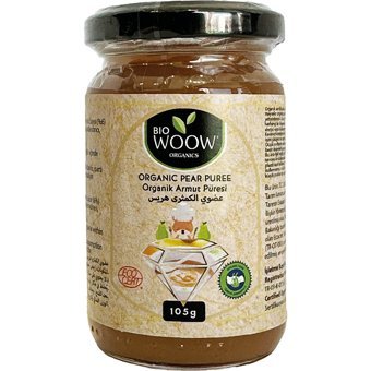 Bio Woow Organics Tahıllı Organik Armutlu Hurmalı Kaşık Maması 105 gr