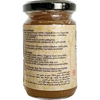 Bio Woow Organics Tahıllı Organik Armutlu Hurmalı Kaşık Maması 105 gr