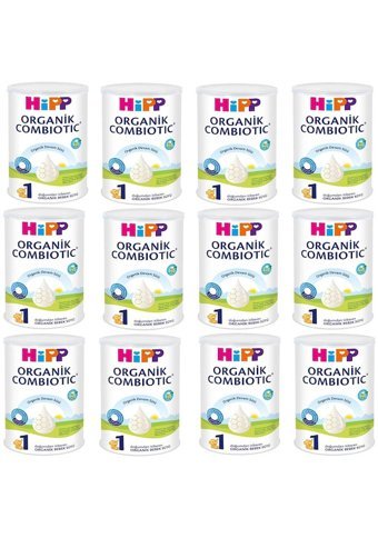 Hipp Yenidoğan Tahılsız Glutensiz Organik Probiyotikli 1 Numara Devam Sütü 12x350 gr