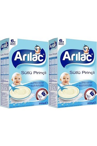 Arılac Tahıllı Glutensiz Pirinçli Kaşık Maması 2x200 gr