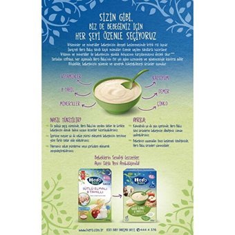 Hero Baby Tahıllı Elmalı Sütlü Kaşık Maması 200 gr