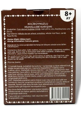 Aşçı Anne Tahıllı Keçiboynuzu Kaşık Maması 250 gr