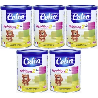 Celia Nutrition Nutrition 2 Numara Devam Sütü 5x400 gr
