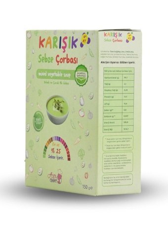 Aşçı Anne Tahıllı Sebzeli Kavanoz Maması 150 gr