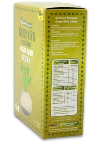 Aşçı Anne Keçi Sütlü Tahıllı Glutensiz Organik Kerevizli Bebek Makarnası 250 gr