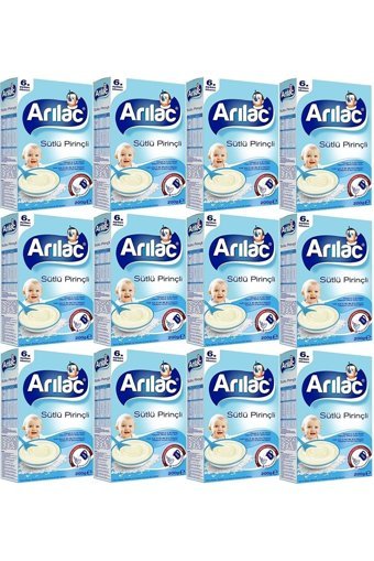 Arılac Tahıllı Glutensiz Pirinçli Kaşık Maması 12x200 gr